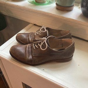 Frye Oxfords, Gray, 8, Women's